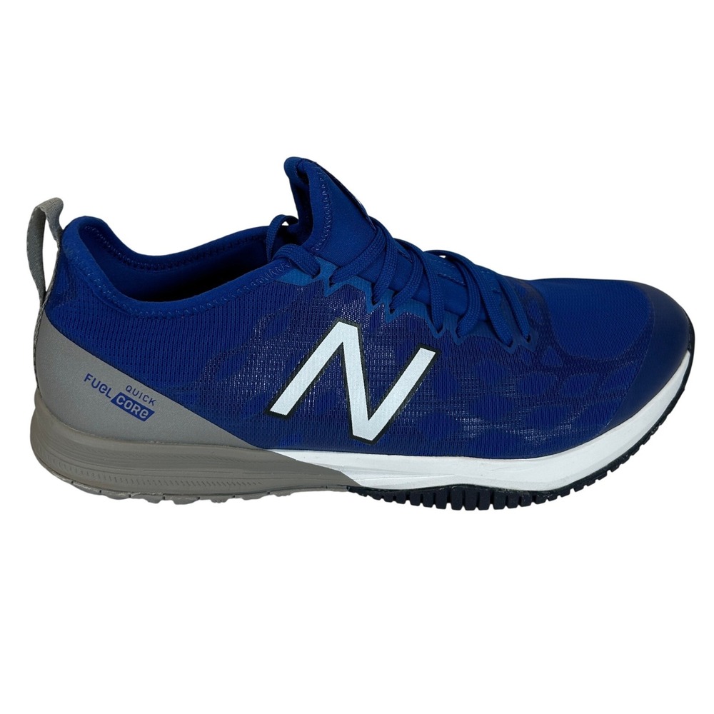 New Balance FuelCore Quick v3 Mens Blue Silver Training Shoes Size 11 MXQIKBL3